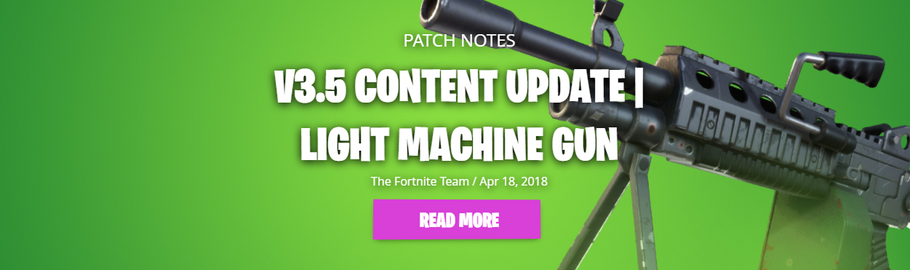 V3.5 CONTENT UPDATE | LIGHT MACHINE GUN