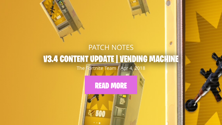 V3.4 CONTENT UPDATE | VENDING MACHINE